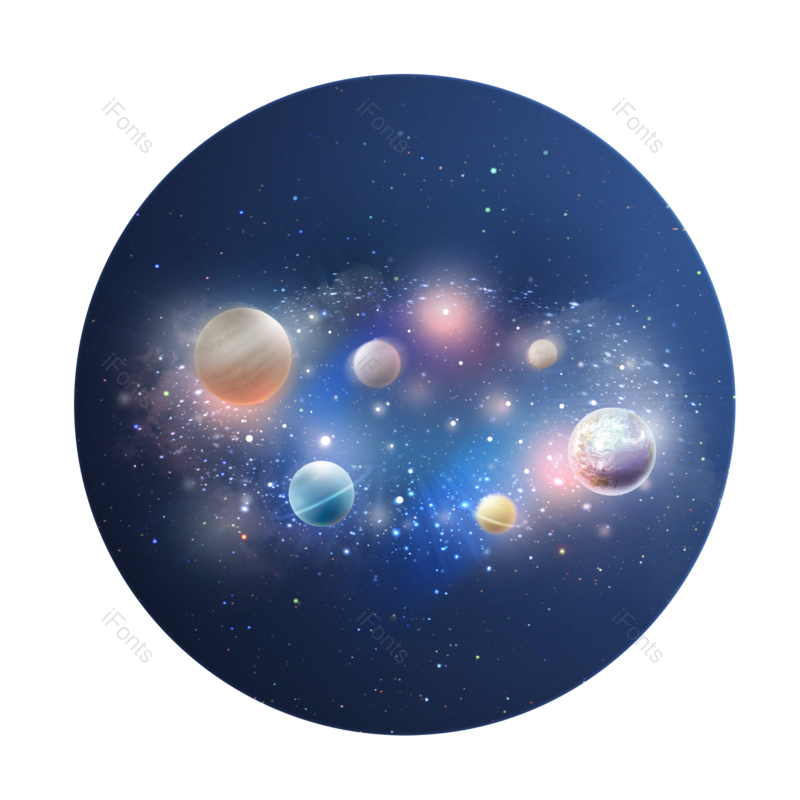 地球图片,太空元素,太阳PNG,宇宙免抠素材